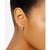 Cubic Zirconia Spike Small Hoop Earrings, Created for Macy's