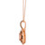 Peach Morganite (1-1/3 ct. t.w.) & Diamond (1-1/10 ct. t.w.) Halo Pendant Necklace in 14k Rose Gold