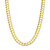 20" Open Curb Link Chain Necklace in Solid 14k Gold