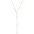 Diamond Lariat Choker Necklace (1/4 ct. t.w.) in 10k Gold, 14" + 2" extender, Created for Macy's