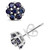 Sapphire (1-1/4 ct. t.w.) Stud Earrings in Sterling Silver
