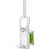 Peridot (1 Ct. T.W.) and Diamond (1/5 Ct. T.W.) Halo Pendant Necklace in 14K White Gold