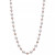 Gray & White Cultured Freshwater Pearl (5-6mm & 7-8mm) Statement Necklace in Sterling Silver, 18" + 2" extender (Also in Pink & White Cultured Freshwater Pearl), Created for Macy's