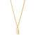 Padlock 18" Pendant Necklace in 10k Gold
