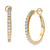 Diamond Hoop Earrings (1/2 ct. t.w.) in 14k Gold