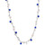 EFFY® Cultured Freshwater Pearl (4 & 6mm) & Lapis Lazuli 21" Statement Necklace in Sterling Silver