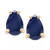Sapphire Pear-Cut Stud Earrings (1 ct. t.w.) in 14k Gold (Also in Emerald & Ruby)