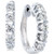 Diamond Hoop Earrings in 14k White Gold (1-1/2 ct. t.w.)