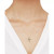 Sapphire (1/5 ct. t.w.) & Diamond (1/6 ct. t.w.) Cross 18" Pendant Necklace in 14k Gold (Also Available in Ruby & Emerald)