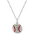 Crystal Baseball 18" Pendant Necklace in Sterling Silver, Created for Macy's