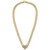 Diamond Heart 17" Heart Link Necklace (5/8 ct. t.w.) in 14k Gold-Plated Sterling Silver