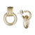 Rope Drop Earrings in 14k Gold