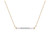 Diamond White Enamel Pendant Necklace (1/6 ct. t.w.) in 10k Yellow Gold (Also Available in Black Enamel)
