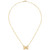 Butterfly Openwork 18" Pendant Necklace in 10k Gold
