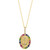 EFFY® Multi-Gemstone (1/2 ct. t.w.) & Diamond (1/20 ct. t.w.) 17-1/2" Anchor Pendant Necklace in 14k Gold