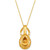 Cinnamon Citrine (2-3/4 ct. t.w.) & Diamond (5/8 ct. t.w.) Double Teardrop Pendant Necklace in 14k Gold, 18" + 2" extender