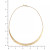 Textured Cleopatra 18" Statement Necklace in 18k Gold-Plated Sterling Silver, Created for Macy's (Also in Sterling Silver)
