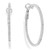 Diamond Hoop Earrings in 14k White Gold (1/2 ct. t.w.)