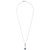 Lab-Created Sapphire (3/4 ct. t.w.) & Diamond Accent 18" Pendant Necklace in Sterling Silver