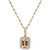 Morganite (7/8 ct. t.w.) & Diamond (1/4 ct. t.w.) 18" Pendant Necklace in 14k Rose Gold