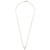 Diamond V Statement Necklace (1/6 ct. t.w.) in 14k Gold, 17" + 1" extender, Created for Macy's