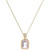 Morganite (2-1/5 ct. t.w.) & Diamond (1/20 ct. t.w.) 16" Pendant Necklace in 14k Gold