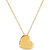 Polished Heart 17" Pendant Necklace in 10k Gold
