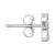 Diamond Single Stud Earring (1/20 ct. t.w.) in 14k White Gold