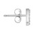 Diamond Single Stud Earring (1/20 ct. t.w.) in 14k White Gold