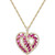 Ruby (2-1/4 ct. t.w.) & Diamond (1/2 ct. t.w.) Heart 18" Pendant Necklace in 14k Gold