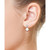EFFY® Cultured Freshwater Pearl (9mm) & Diamond (1/5 ct. t.w.) Drop Earrings in 14k White Gold