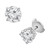 Certified Lab Grown Diamond Stud Earrings (4 ct. t.w.) in 14k Gold