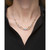 Diamond Chain Link Statement Necklace (1 ct. t.w.) in Sterling Silver & 14k Gold-Plate, 16" + 4" extender, Created for Macy's