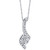 Diamond Pendant Necklace (3/8 ct. t.w.) in 14k White Gold
