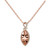 Morganite (4-1/2 ct. t.w.) & Diamond (1/5 ct. t.w.) Marquise Pendant Necklace in 14k Rose Gold, 16" + 2" extender