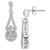 Diamond Teardrop Dangle Drop Earrings (3/8 ct. t.w.) in Sterling Silver, Created for Macy's