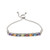 Multi-Gemstone Bolo Bracelet (2-3/8 ct. t.w.) in Sterling Silver