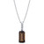 Smoky Quartz (3-1/5 ct. t.w.) & Diamond (1/20 ct. t.w.) 18" Pendant Necklace in Sterling Silver