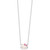 Hello Kitty Enamel Pendant Necklace in Sterling Silver, 16" + 2" extender, Created for Macy's