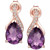 Amethyst (2-1/10 ct. t.w.) & Diamond Accent Drop Earrings in 14k Gold (Also Available in Citrine, Mystic Topaz, Blue Topaz, and Rhodolite Garnet)