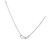 Certified Diamond Bezel Pendant Necklace (1/4 ct. t.w.) in 14k White Gold, 16" + 2" extender