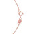 Cultured Pink Baroque Freshwater Pearl (12mm) & Diamond (1/20 ct. t.w.) Necklace in 14k Rose Gold