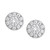 Diamond Halo Stud Earrings (1/4 ct. t.w.) in 14k White Gold