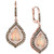 Neopolitan Opal (1-3/4 ct. t.w.) & Diamond (1-1/2 ct. t.w.) in 14k Rose Gold