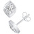 Diamond Navette Stud Earrings (1/2 ct. t.w.) in 14k White Gold