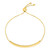Textured Bar Bolo Bracelet in 10k Gold
