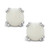 Opal (1-5/8 ct. t.w.) Stud Earrings in Sterling Silver