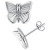 Textured Butterfly Stud Earrings, Created for Macy's