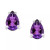 Amethyst Pear Stud Earrings (3/4 ct. t.w.) in 14k Gold