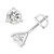 Diamond Three Prong Stud Earrings (1-3/4 ct. t.w.) in 14k White Gold